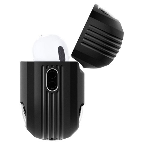 Spigen Rugged Armor - Etui do Apple Airpods Pro 1 / 2 (Czarny) Spigen Rugged Armor - Etui do Apple Airpods Pro 1 / 2 (Czarny)