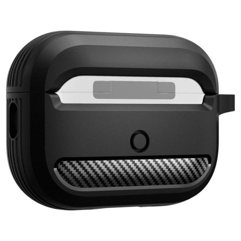 Spigen Rugged Armor - Etui do Apple Airpods Pro 1 / 2 (Czarny) Spigen Rugged Armor - Etui do Apple Airpods Pro 1 / 2 (Czarny)