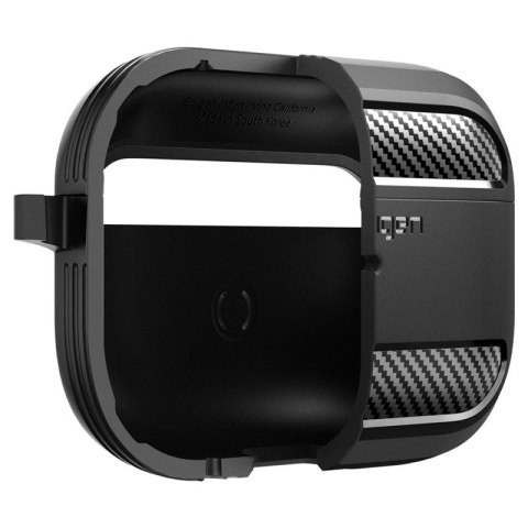 Spigen Rugged Armor - Etui do Apple Airpods Pro 1 / 2 (Czarny) Spigen Rugged Armor - Etui do Apple Airpods Pro 1 / 2 (Czarny)