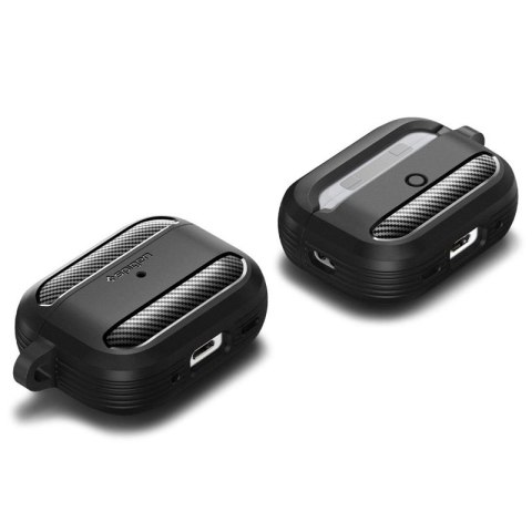 Spigen Rugged Armor - Etui do Apple Airpods Pro 1 / 2 (Czarny) Spigen Rugged Armor - Etui do Apple Airpods Pro 1 / 2 (Czarny)