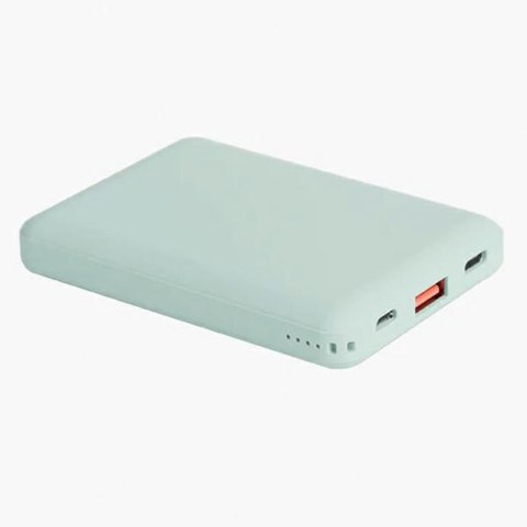 UNIQ Fuele Mini - Power Bank 8000 mAh USB-C 18W Power Delivery (zielony) UNIQ Fuele Mini - Power Bank 8000 mAh USB-C 18W Power Delivery (zielony)