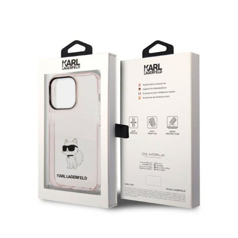 Karl Lagerfeld IML NFT Choupette - Etui iPhone 14 Pro Max (różowy) Karl Lagerfeld IML NFT Choupette - Etui iPhone 14 Pro Max (różowy)