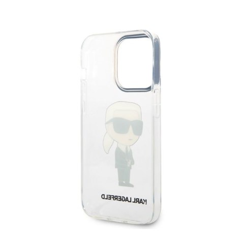Karl Lagerfeld IML NFT Ikonik - Etui iPhone 14 Pro Max (przezroczysty) Karl Lagerfeld IML NFT Ikonik - Etui iPhone 14 Pro Max (przezroczysty)