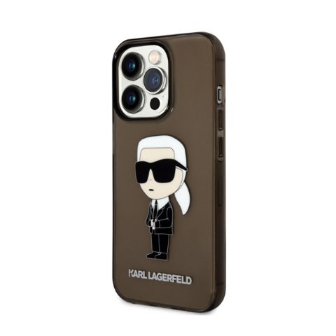Karl Lagerfeld IML NFT Ikonik - Etui iPhone 14 Pro (czarny) Karl Lagerfeld IML NFT Ikonik - Etui iPhone 14 Pro (czarny)