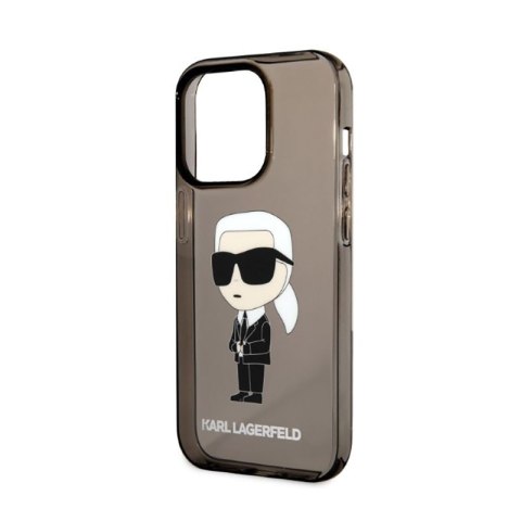 Karl Lagerfeld IML NFT Ikonik - Etui iPhone 14 Pro (czarny) Karl Lagerfeld IML NFT Ikonik - Etui iPhone 14 Pro (czarny)