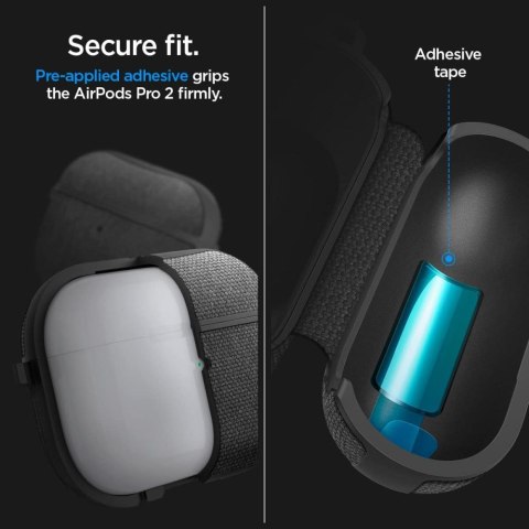 Spigen Urban Fit - Etui do Apple Airpods Pro 1 / 2 (Czarny) Spigen Urban Fit - Etui do Apple Airpods Pro 1 / 2 (Czarny)