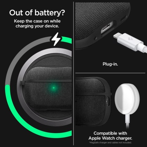 Spigen Urban Fit - Etui do Apple Airpods Pro 1 / 2 (Czarny) Spigen Urban Fit - Etui do Apple Airpods Pro 1 / 2 (Czarny)