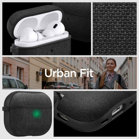 Spigen Urban Fit - Etui do Apple Airpods Pro 1 / 2 (Czarny) Spigen Urban Fit - Etui do Apple Airpods Pro 1 / 2 (Czarny)