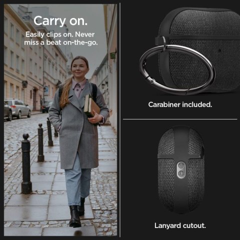 Spigen Urban Fit - Etui do Apple Airpods Pro 1 / 2 (Czarny) Spigen Urban Fit - Etui do Apple Airpods Pro 1 / 2 (Czarny)