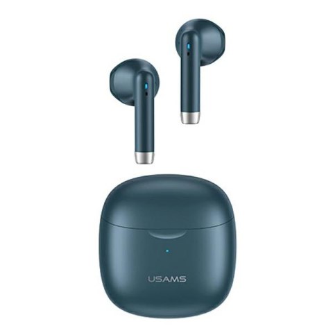 USAMS IA Series - Słuchawki Bluetooth 5.0 TWS + etui ładujące (granatowy) USAMS IA Series - Słuchawki Bluetooth 5.0 TWS + etui ładujące (granatowy)