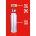 Alpina - Butelka termiczna ze szkła (podwójne ścianki) 450 ml