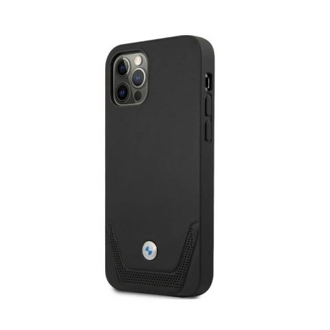 BMW Leather Perforate - Etui iPhone 12 / iPhone 12 Pro (czarny) BMW Leather Perforate - Etui iPhone 12 / iPhone 12 Pro (czarny)