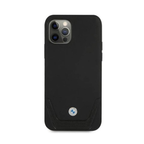 BMW Leather Perforate - Etui iPhone 12 / iPhone 12 Pro (czarny) BMW Leather Perforate - Etui iPhone 12 / iPhone 12 Pro (czarny)