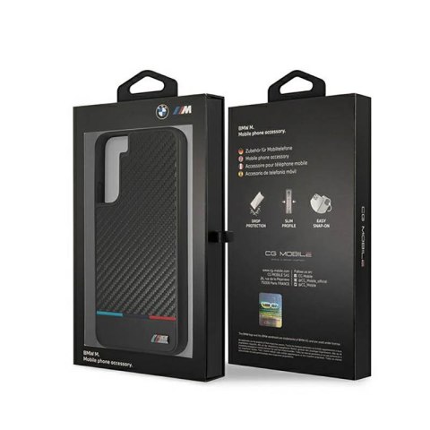 BMW M Collection Triangles - Etui Samsung Galaxy S22+ (czarny) BMW M Collection Triangles - Etui Samsung Galaxy S22+ (czarny)