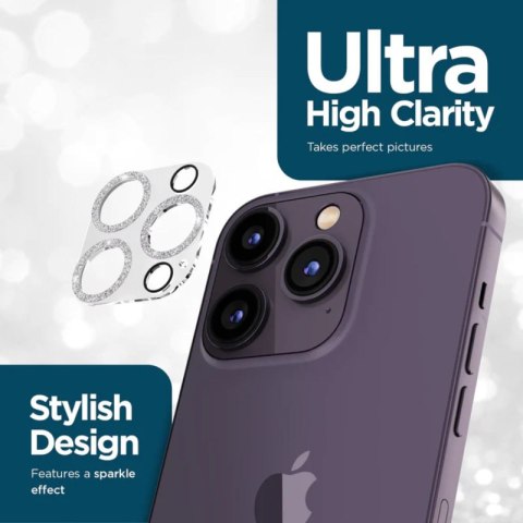 Case-Mate Sparkle Lens Protector - Szkło ochronne na aparat iPhone 14 Pro / iPhone 14 Pro Max (Twinkle) Case-Mate Sparkle Lens Protector - Szkło ochronne na aparat iPhone 14 Pro / iPhone 14 Pro Max (Twinkle)