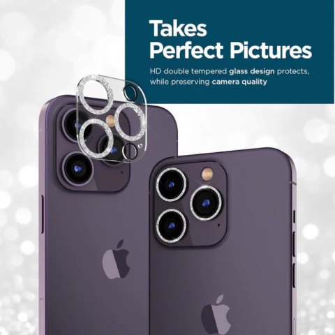 Case-Mate Sparkle Lens Protector - Szkło ochronne na aparat iPhone 14 Pro / iPhone 14 Pro Max (Twinkle) Case-Mate Sparkle Lens Protector - Szkło ochronne na aparat iPhone 14 Pro / iPhone 14 Pro Max (Twinkle)