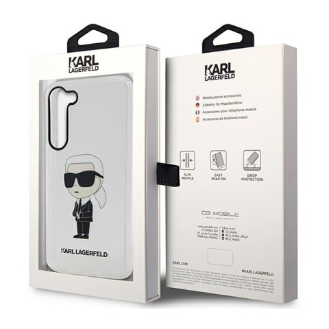 Karl Lagerfeld IML NFT Ikonik - Etui Samsung Galaxy S23+ (przezroczysty) Karl Lagerfeld IML NFT Ikonik - Etui Samsung Galaxy S23+ (przezroczysty)