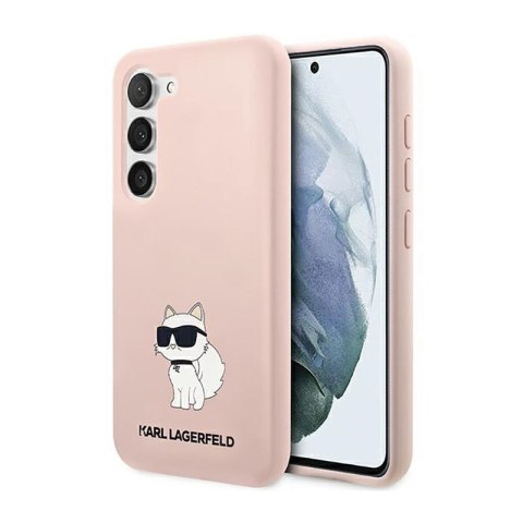 Karl Lagerfeld Silicone NFT Choupette - Etui Samsung Galaxy S23+ (różowy) Karl Lagerfeld Silicone NFT Choupette - Etui Samsung Galaxy S23+ (różowy)