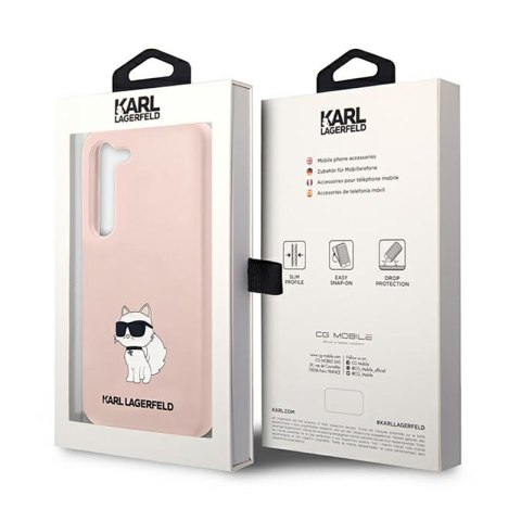 Karl Lagerfeld Silicone NFT Choupette - Etui Samsung Galaxy S23+ (różowy) Karl Lagerfeld Silicone NFT Choupette - Etui Samsung Galaxy S23+ (różowy)