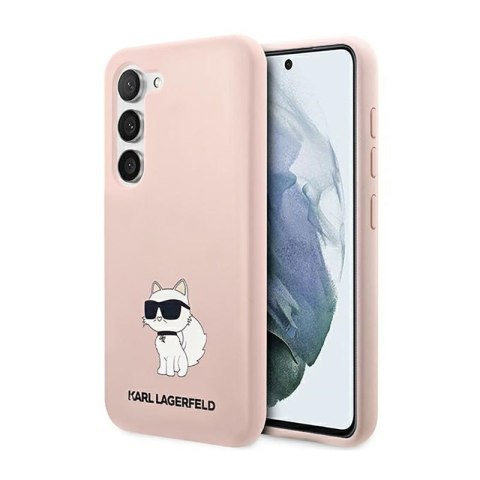 Karl Lagerfeld Silicone NFT Choupette - Etui Samsung Galaxy S23 (różowy) Karl Lagerfeld Silicone NFT Choupette - Etui Samsung Galaxy S23 (różowy)