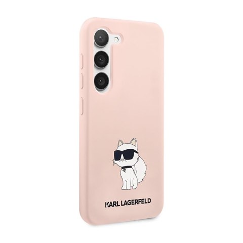 Karl Lagerfeld Silicone NFT Choupette - Etui Samsung Galaxy S23 (różowy) Karl Lagerfeld Silicone NFT Choupette - Etui Samsung Galaxy S23 (różowy)