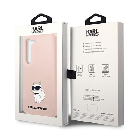 Karl Lagerfeld Silicone NFT Choupette - Etui Samsung Galaxy S23 (różowy) Karl Lagerfeld Silicone NFT Choupette - Etui Samsung Galaxy S23 (różowy)