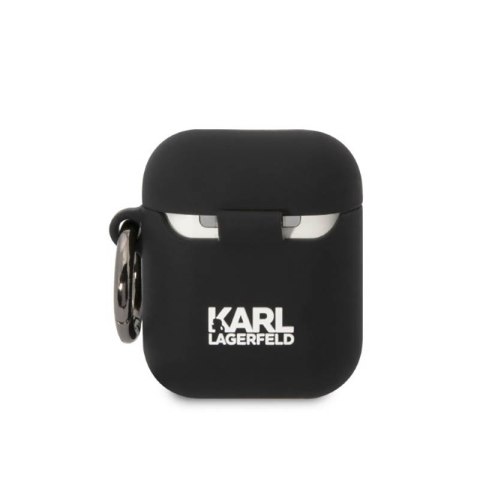 Karl Lagerfeld Silicone NFT Choupette Head 3D - Etui AirPods 1/2 gen (czarny) Karl Lagerfeld Silicone NFT Choupette Head 3D - Etui AirPods 1/2 gen (czarny)