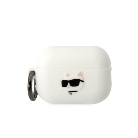 Karl Lagerfeld Silicone NFT Choupette Head 3D - Etui AirPods Pro 2 (biały) Karl Lagerfeld Silicone NFT Choupette Head 3D - Etui AirPods Pro 2 (biały)