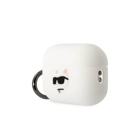 Karl Lagerfeld Silicone NFT Choupette Head 3D - Etui AirPods Pro 2 (biały) Karl Lagerfeld Silicone NFT Choupette Head 3D - Etui AirPods Pro 2 (biały)