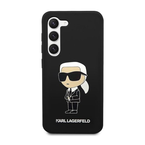 Karl Lagerfeld Silicone NFT Ikonik - Etui Samsung Galaxy S23 (czarny) Karl Lagerfeld Silicone NFT Ikonik - Etui Samsung Galaxy S23 (czarny)