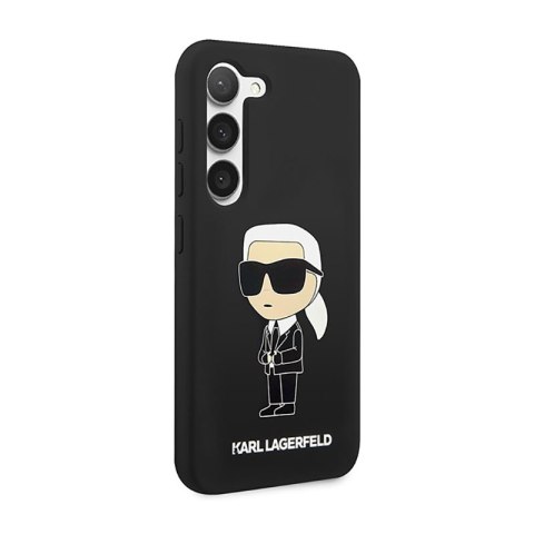 Karl Lagerfeld Silicone NFT Ikonik - Etui Samsung Galaxy S23 (czarny) Karl Lagerfeld Silicone NFT Ikonik - Etui Samsung Galaxy S23 (czarny)