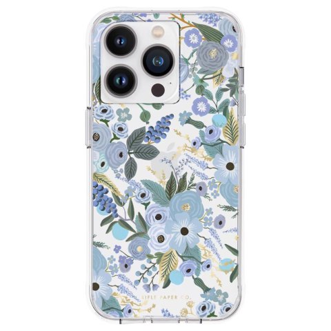 Rifle Paper Clear - Etui iPhone 14 Pro (Garden Party Blue) Rifle Paper Clear - Etui iPhone 14 Pro (Garden Party Blue)