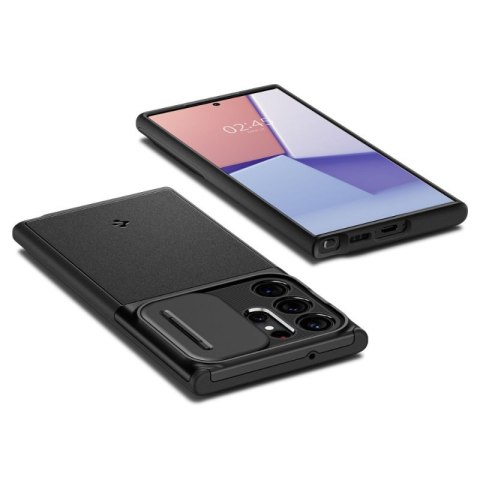 Spigen Optik Armor - Etui do Samsung Galaxy S23 Ultra (Czarny) Spigen Optik Armor - Etui do Samsung Galaxy S23 Ultra (Czarny)