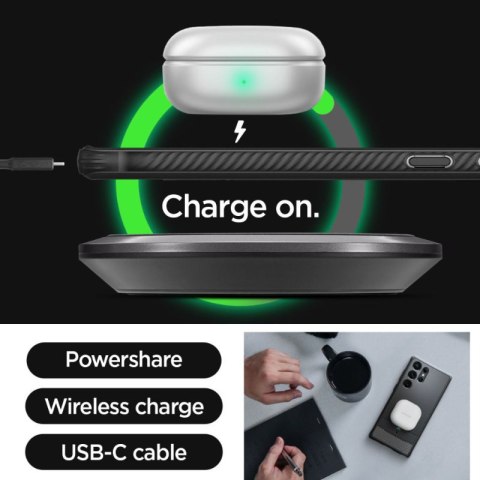 Spigen Rugged Armor - Etui do Samsung Galaxy S23 Ultra (Matte Black) Spigen Rugged Armor - Etui do Samsung Galaxy S23 Ultra (Matte Black)