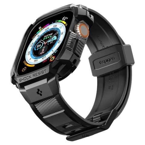 Spigen Rugged Armor Pro - Pasek z obudową do Apple Watch Ultra 49 mm (Czarny) Spigen Rugged Armor Pro - Pasek z obudową do Apple Watch Ultra 49 mm (Czarny)