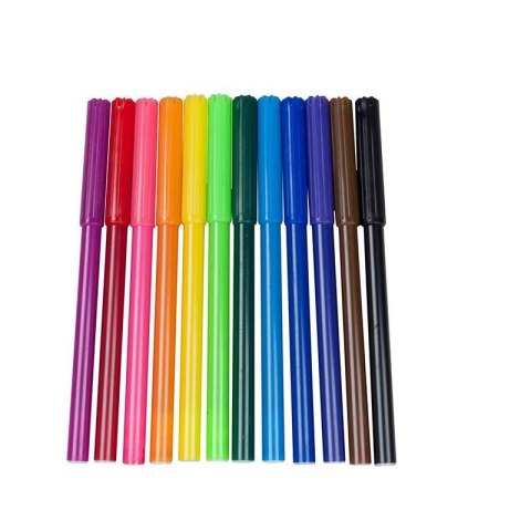 Topwrite - Zestaw mazaków / pisaków / flamastrów 12 szt. Topwrite - Zestaw mazaków / pisaków / flamastrów 12 szt.