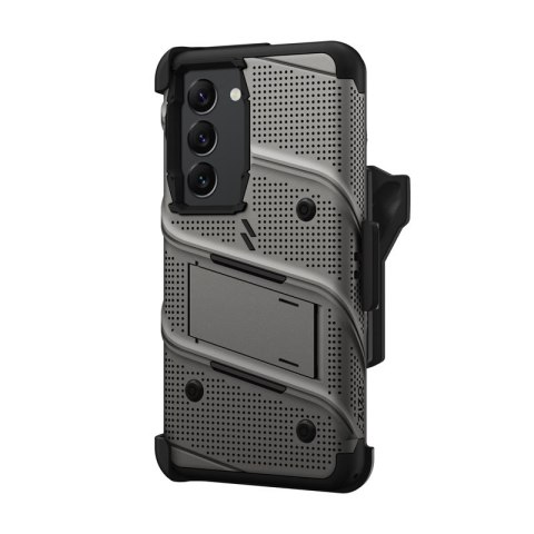 ZIZO BOLT Series - Pancerne etui Samsung Galaxy S23 ze szkłem 9H na ekran + uchwyt z podstawką (szary) ZIZO BOLT Series - Pancerne etui Samsung Galaxy S23 ze szkłem 9H na ekran + uchwyt z podstawką (szary)