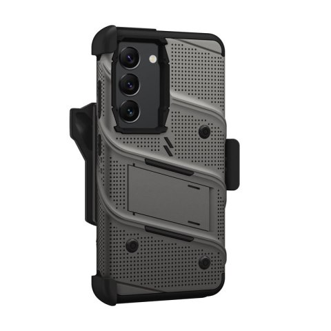 ZIZO BOLT Series - Pancerne etui Samsung Galaxy S23 ze szkłem 9H na ekran + uchwyt z podstawką (szary) ZIZO BOLT Series - Pancerne etui Samsung Galaxy S23 ze szkłem 9H na ekran + uchwyt z podstawką (szary)
