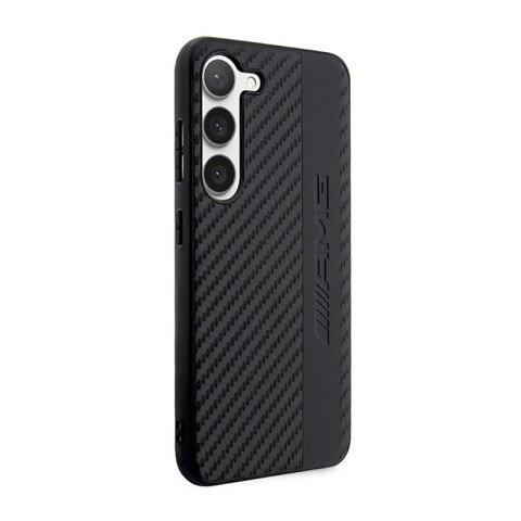 AMG Carbon Stripe & Embossed - Etui Samsung Galaxy S23 (czarny) AMG Carbon Stripe & Embossed - Etui Samsung Galaxy S23 (czarny)