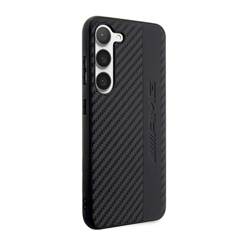 AMG Carbon Stripe & Embossed - Etui Samsung Galaxy S23+ (czarny) AMG Carbon Stripe & Embossed - Etui Samsung Galaxy S23+ (czarny)