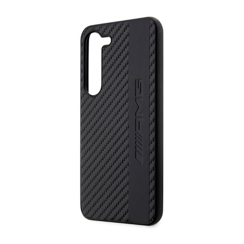 AMG Carbon Stripe & Embossed - Etui Samsung Galaxy S23+ (czarny) AMG Carbon Stripe & Embossed - Etui Samsung Galaxy S23+ (czarny)