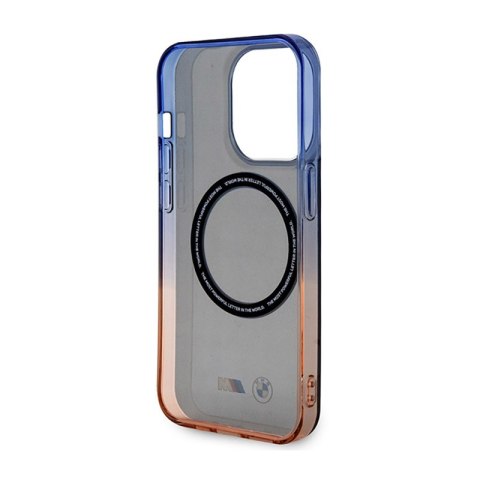 BMW Gradient Bumper MagSafe - Etui iPhone 14 Pro (Szary) BMW Gradient Bumper MagSafe - Etui iPhone 14 Pro (Szary)