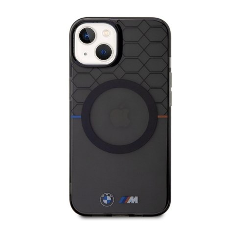 BMW Pattern MagSafe - Etui iPhone 14 (Szary) BMW Pattern MagSafe - Etui iPhone 14 (Szary)