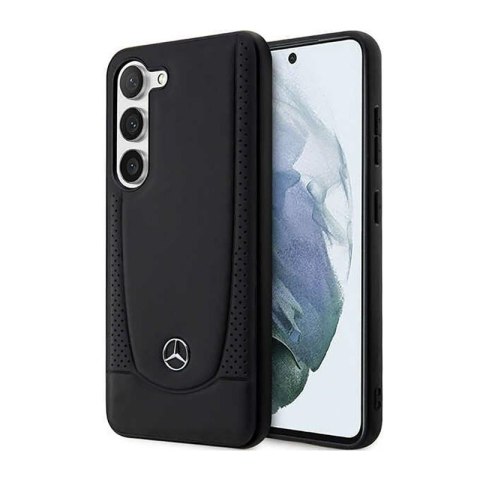 Mercedes Leather Urban Line - Etui Samsung Galaxy S23 (czarny) Mercedes Leather Urban Line - Etui Samsung Galaxy S23 (czarny)