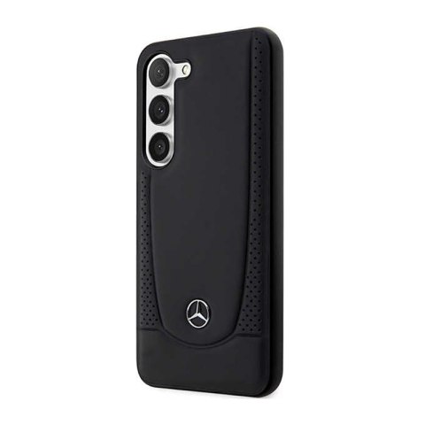 Mercedes Leather Urban Line - Etui Samsung Galaxy S23 (czarny) Mercedes Leather Urban Line - Etui Samsung Galaxy S23 (czarny)