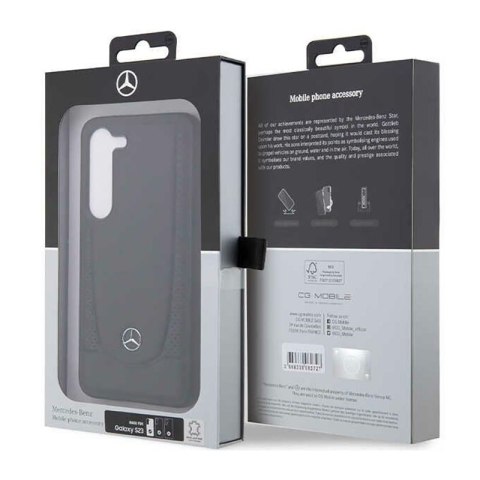 Mercedes Leather Urban Line - Etui Samsung Galaxy S23 (czarny) Mercedes Leather Urban Line - Etui Samsung Galaxy S23 (czarny)