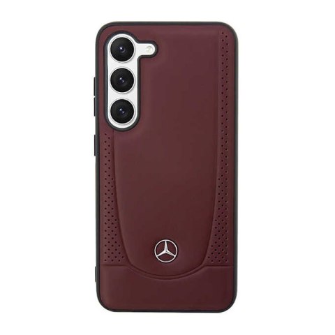 Mercedes Leather Urban Line - Etui Samsung Galaxy S23+ (czerwony) Mercedes Leather Urban Line - Etui Samsung Galaxy S23+ (czerwony)
