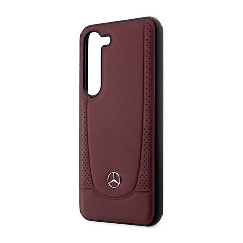 Mercedes Leather Urban Line - Etui Samsung Galaxy S23+ (czerwony) Mercedes Leather Urban Line - Etui Samsung Galaxy S23+ (czerwony)