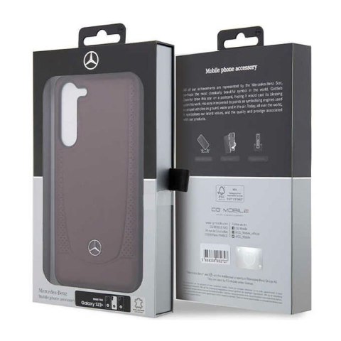 Mercedes Leather Urban Line - Etui Samsung Galaxy S23+ (czerwony) Mercedes Leather Urban Line - Etui Samsung Galaxy S23+ (czerwony)