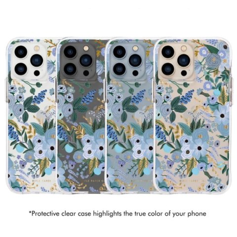 Rifle Paper Clear - Etui iPhone 13 Pro (Garden Party Blue) Rifle Paper Clear - Etui iPhone 13 Pro (Garden Party Blue)